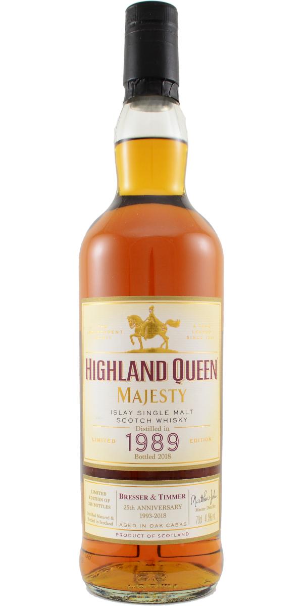 Highland Queen, Single Majesty, 1989 20 Years Old