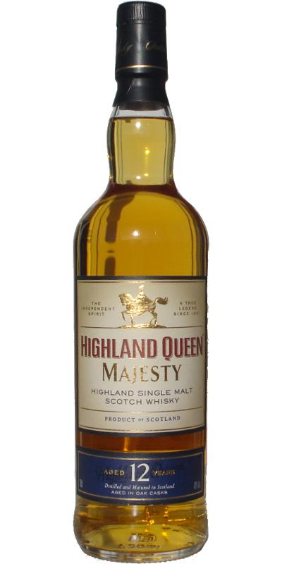 Highland Queen, Majesty Single Malt , 12 Years Old